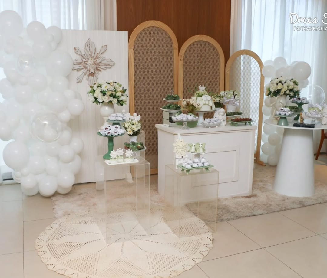 Festa infantil com decoração de bom gosto